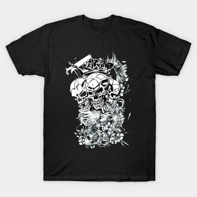 Skull design t shirt T-Shirt by Spring_C